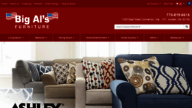 What Big-alsfurniture.com website looked like in 2019 (4 years ago)