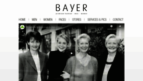 What Bayer.cc website looked like in 2019 (4 years ago)