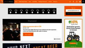 What Brewsnews.com.au website looked like in 2019 (4 years ago)