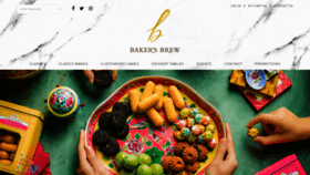 What Bakersbrew.com website looked like in 2019 (4 years ago)