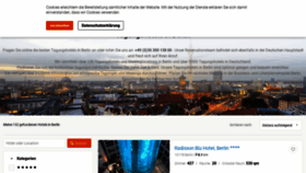 What Berlin-tagungshotel.com website looked like in 2019 (4 years ago)