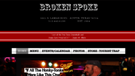 What Brokenspokeaustintx.net website looked like in 2019 (6 years ago)
