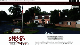 What Beltonstroup.com website looked like in 2019 (4 years ago)