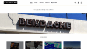 What Bekdache.com website looked like in 2019 (4 years ago)