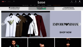 What Basefashion.co.uk website looked like in 2019 (4 years ago)