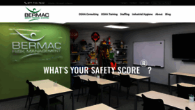 What Bermacsafety.com website looked like in 2019 (4 years ago)