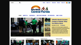 What Bikewalkcentralflorida.org website looked like in 2019 (4 years ago)