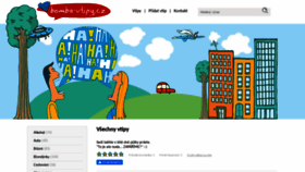 What Bomba-vtipy.cz website looked like in 2019 (4 years ago)