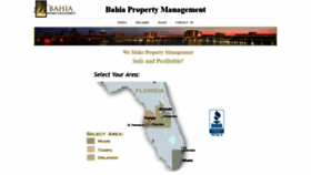 What Bahiapropertymanagement.com website looked like in 2019 (4 years ago)