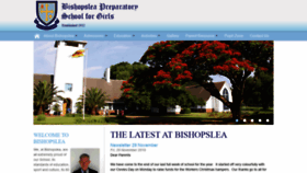 What Bishopslea.com website looked like in 2019 (4 years ago)