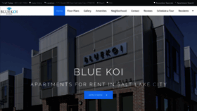 What Bluekoiapts.com website looked like in 2019 (4 years ago)