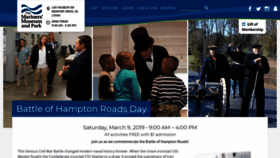 What Battleofhamptonroads.com website looked like in 2019 (4 years ago)