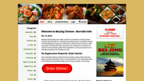 What Beijingchinesesc.com website looked like in 2019 (4 years ago)