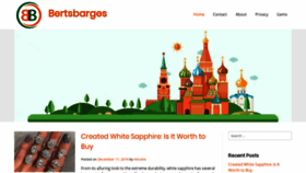 What Bertsbarges.com website looked like in 2019 (4 years ago)