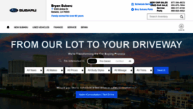 What Bryanautomotive.com website looked like in 2019 (4 years ago)