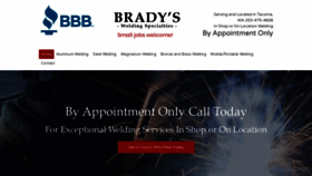 What Bradysspecialties.com website looked like in 2019 (4 years ago)