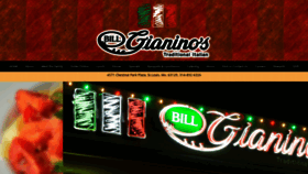 What Billgianinos.com website looked like in 2019 (4 years ago)