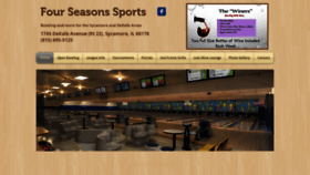 What Bowlfourseasons.com website looked like in 2019 (4 years ago)