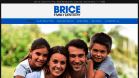 What Bricedental.com website looked like in 2019 (4 years ago)