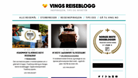 What Blogg.ving.no website looked like in 2019 (4 years ago)