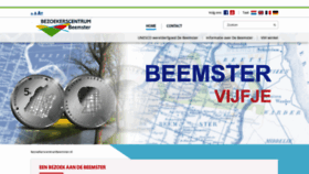 What Bezoekerscentrumbeemster.nl website looked like in 2019 (4 years ago)
