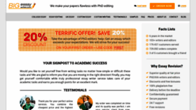 What Bigessaywriter.com website looked like in 2019 (4 years ago)
