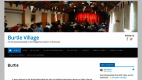 What Burtlevillage.net website looked like in 2019 (4 years ago)