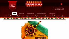 What Bikanervala.co.nz website looked like in 2019 (4 years ago)