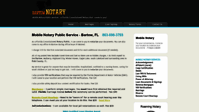 What Bartownotary.com website looked like in 2019 (4 years ago)