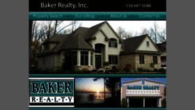 What Bakerrealty.com website looked like in 2019 (4 years ago)