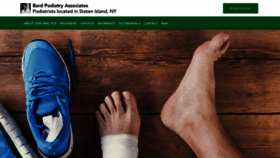 What Bardpodiatry.com website looked like in 2019 (4 years ago)