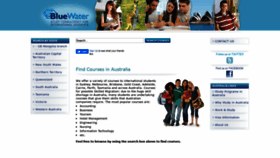 What Bluewaterstudy.com website looked like in 2019 (4 years ago)