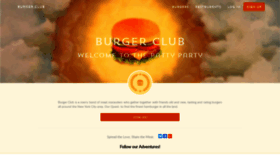What Brgrclub.com website looked like in 2019 (4 years ago)