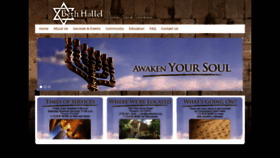 What Bethhallel.org website looked like in 2019 (4 years ago)