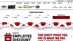 What Bayridgechevy.com website looked like in 2019 (4 years ago)