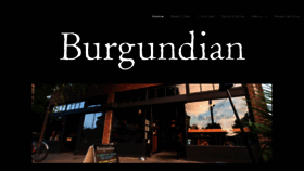 What Burgundianbar.com website looked like in 2019 (4 years ago)