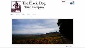 What Blackdogwines.co.uk website looked like in 2019 (4 years ago)