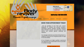 What Bodyreviver.com.au website looked like in 2019 (4 years ago)