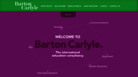 What Bartoncarlyle.com website looked like in 2019 (4 years ago)
