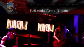 What Britanniaarms.com website looked like in 2019 (4 years ago)