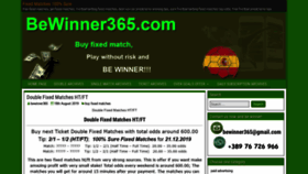 What Bewinner365.com website looked like in 2019 (4 years ago)