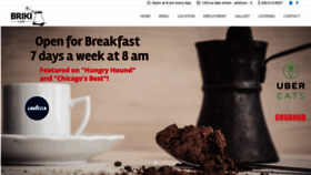What Brikicafe.com website looked like in 2019 (4 years ago)