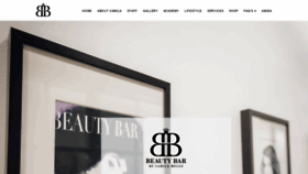 What Beautybarcm.com website looked like in 2019 (4 years ago)