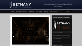 What Bethanybaptistchurch.com website looked like in 2019 (4 years ago)