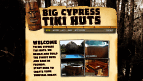 What Bigcypresstikihuts.com website looked like in 2019 (4 years ago)