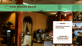 What Brassbean.com website looked like in 2019 (4 years ago)