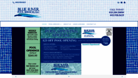 What Blueriverpoolservices.com website looked like in 2019 (4 years ago)
