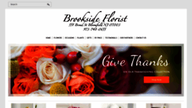 What Brooksidegcandflorist.com website looked like in 2019 (4 years ago)