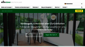 What Boonedam.de website looked like in 2019 (4 years ago)