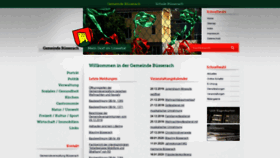 What Buesserach.ch website looked like in 2019 (4 years ago)